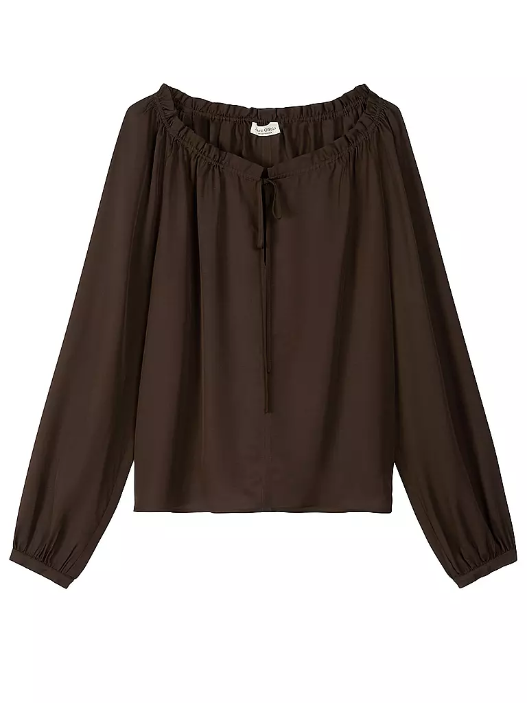 MARC O'POLO | Blusenshirt  | Braun