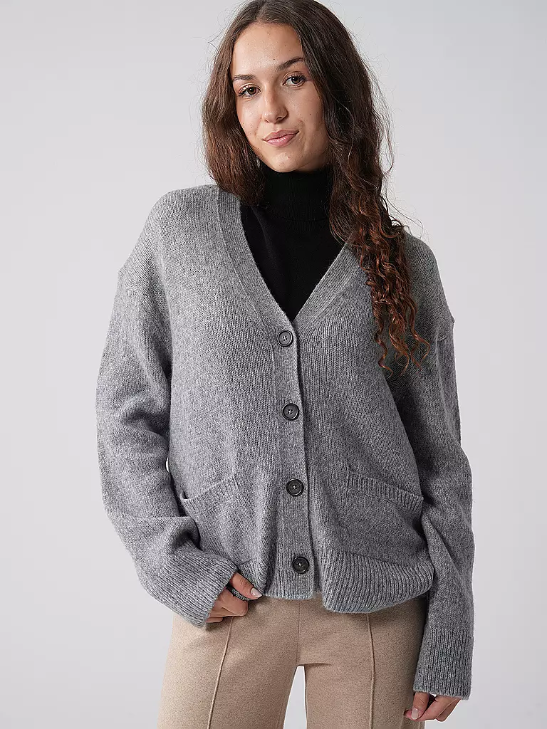 MARC O'POLO | Cardigan | grau