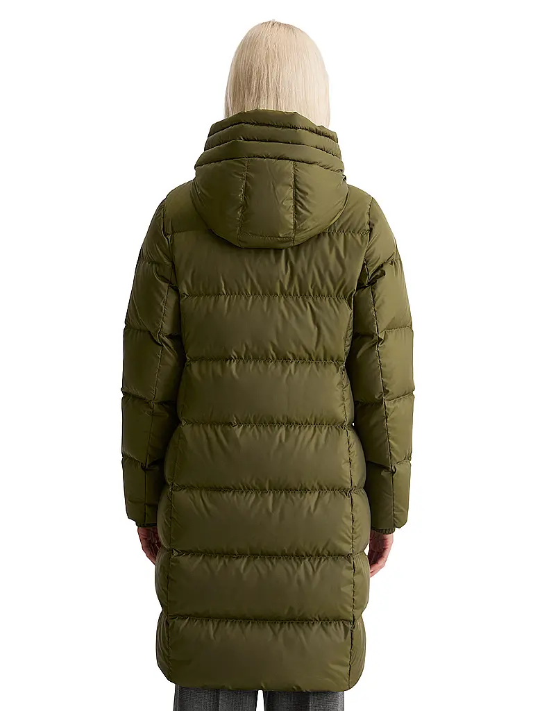 MARC O'POLO | Daunensteppmantel | olive