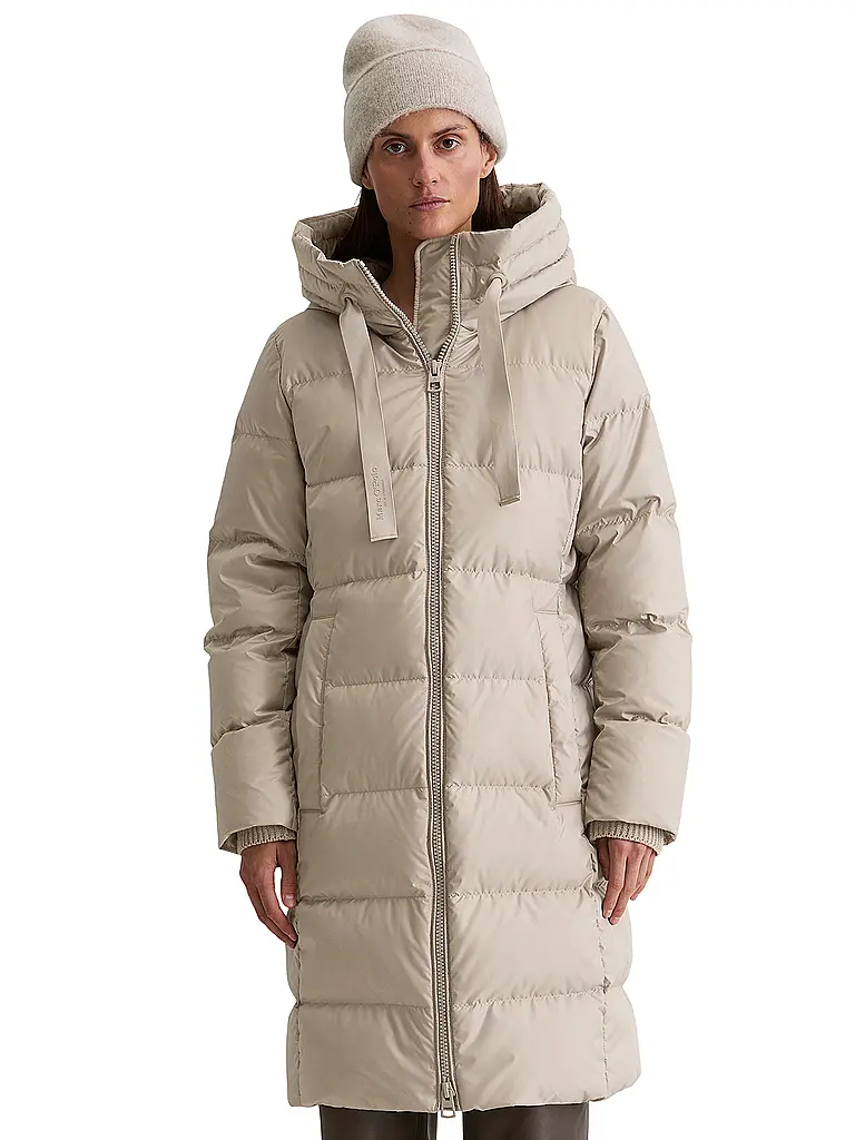 MARC O'POLO | Daunensteppmantel | beige