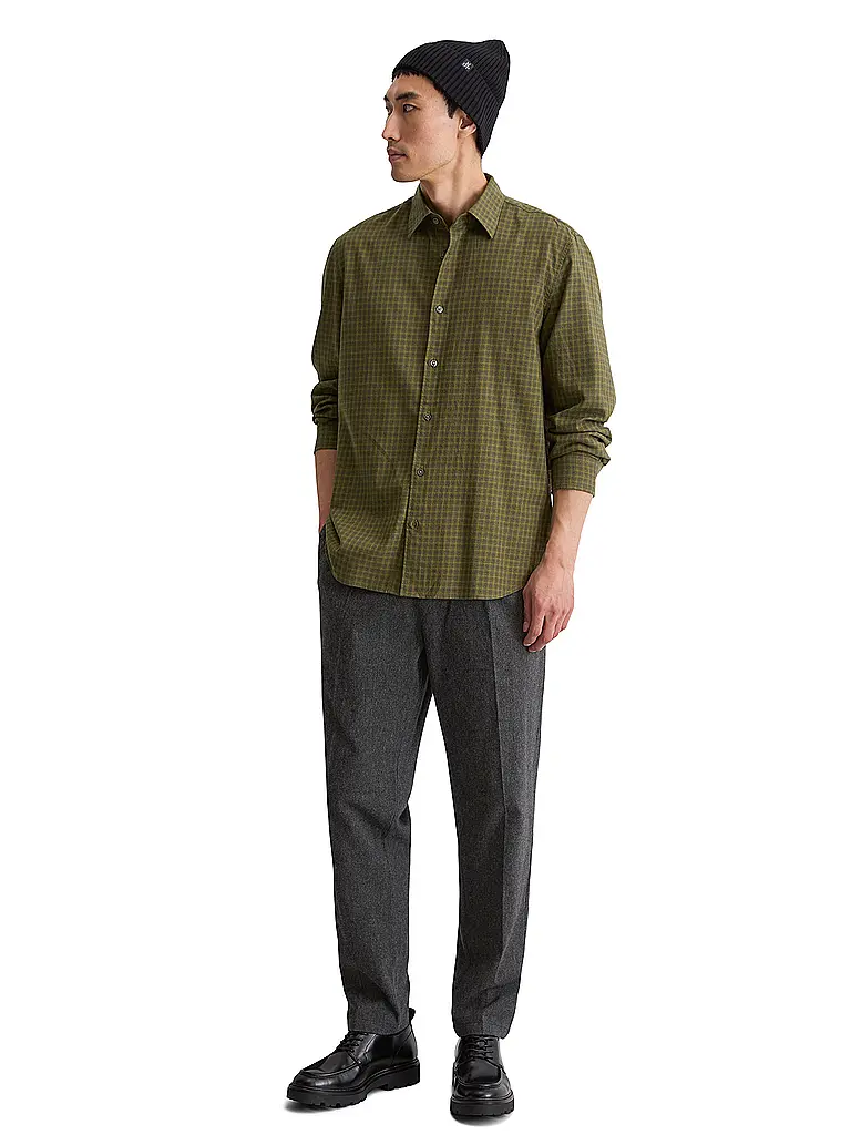 MARC O'POLO | Hemd  | olive