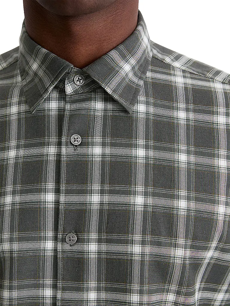 MARC O'POLO | Hemd  | dunkelgrün