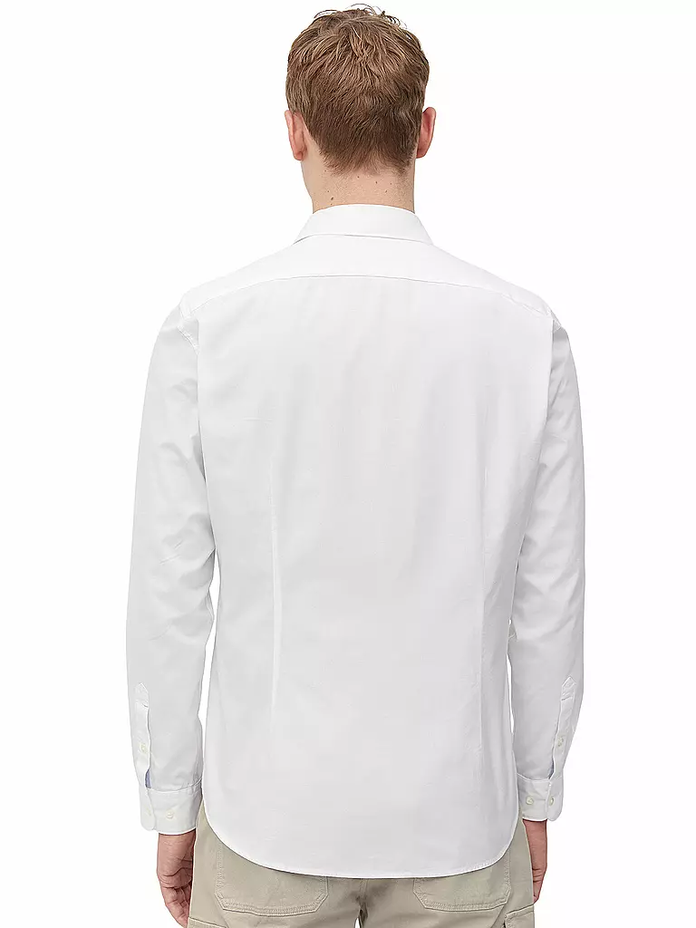 MARC O'POLO | Hemd Shaped Fit | blau