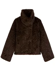 MARC O'POLO | Jacke in Felloptik | Braun