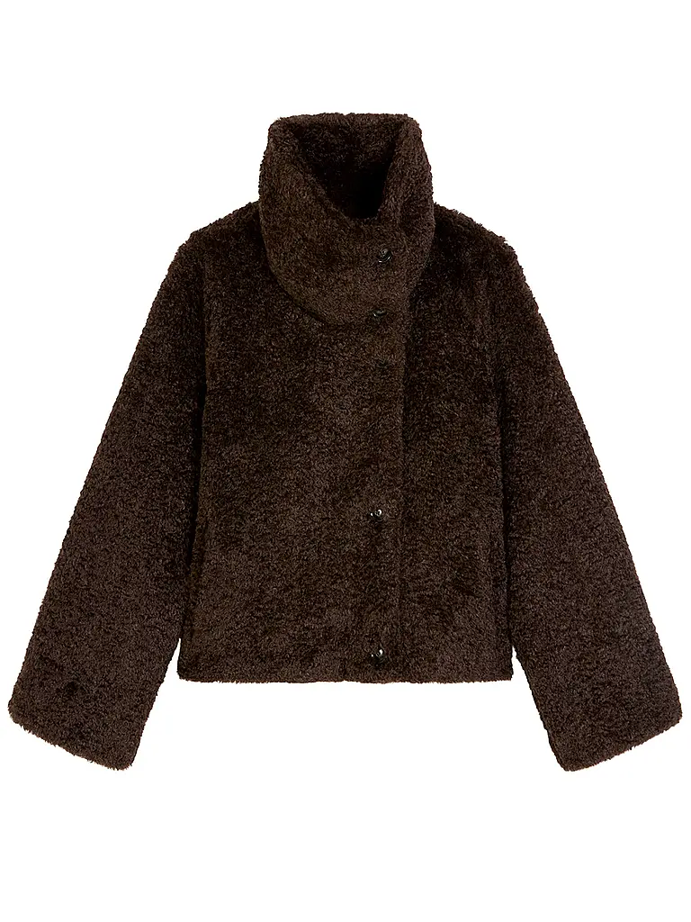 MARC O'POLO | Jacke in Felloptik | Braun
