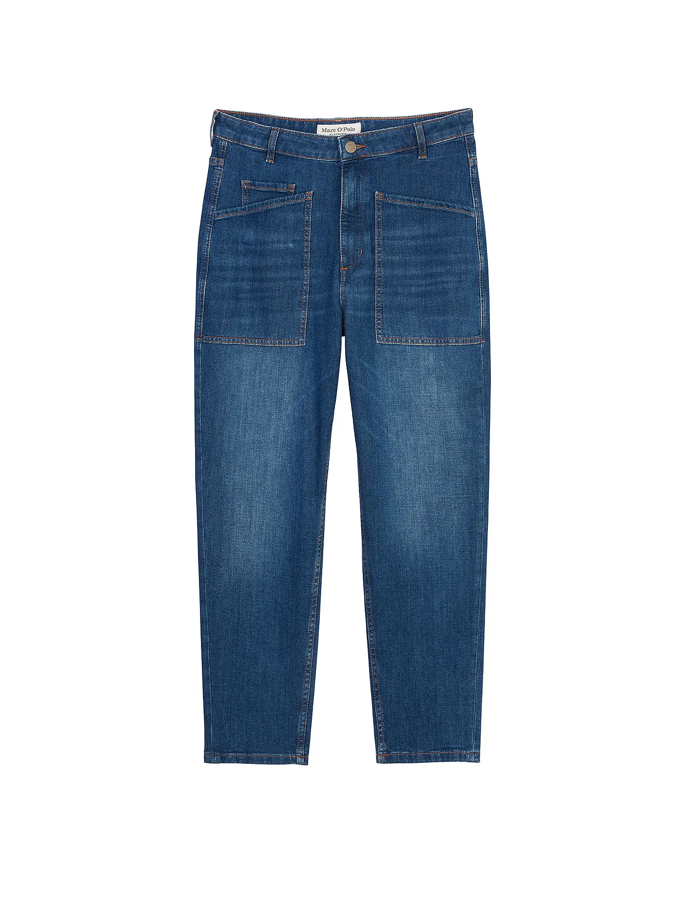 MARC O'POLO | Jeans Boyfriend 7/8  | blau
