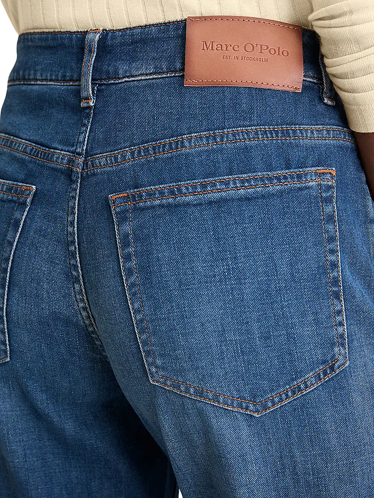 MARC O'POLO | Jeans Flared Fit | dunkelblau