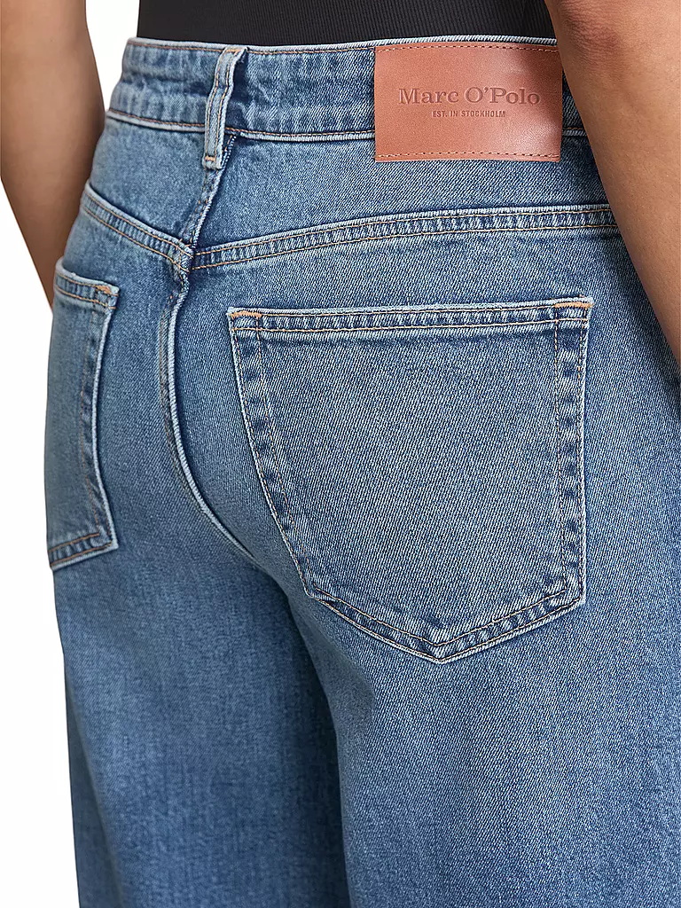 MARC O'POLO | Jeans Wide Leg  | blau