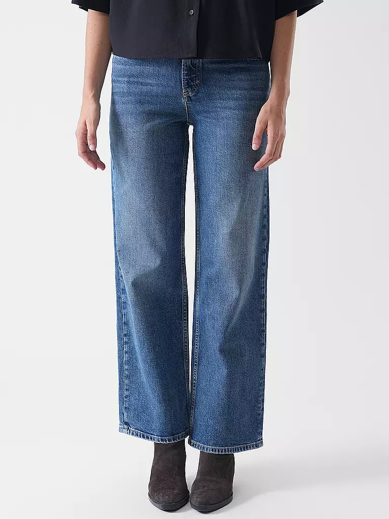 MARC O'POLO | Jeans Wide Leg  | blau