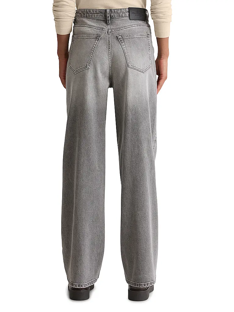 MARC O'POLO | Jeans Wide Leg  | grau