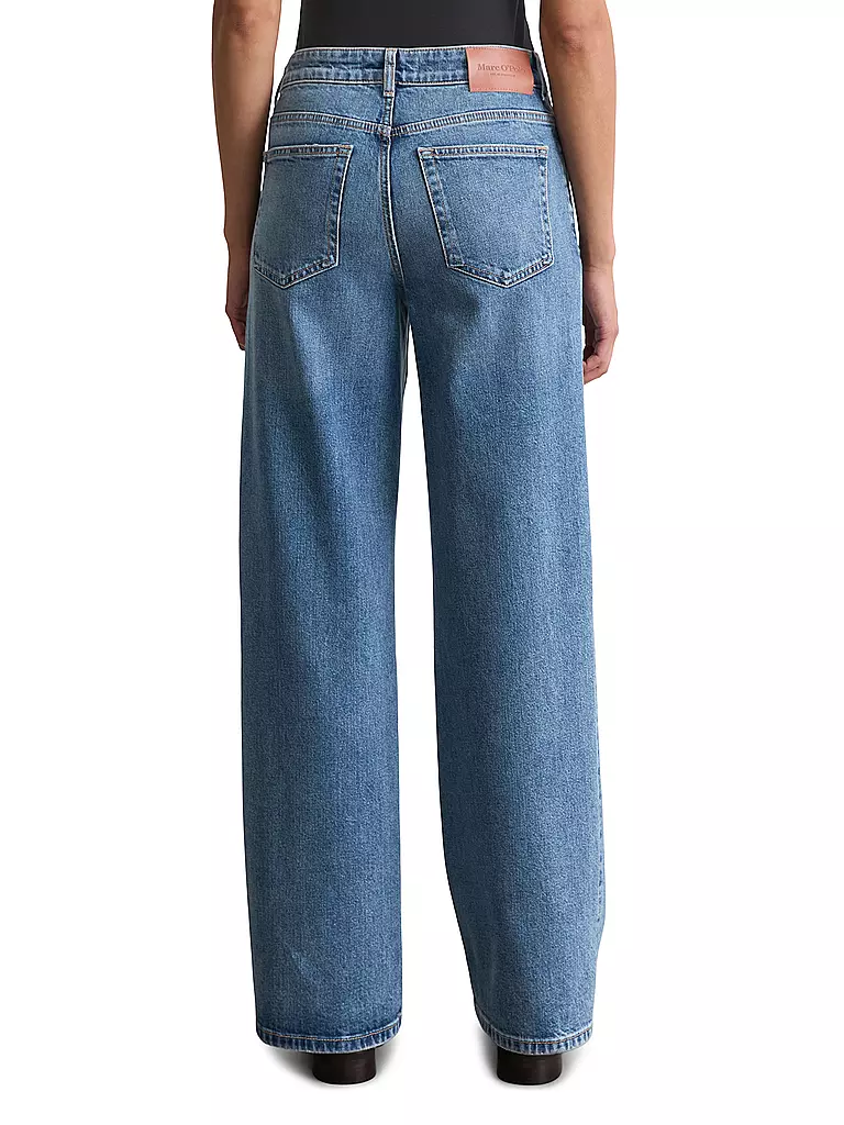 MARC O'POLO | Jeans Wide Leg  | blau