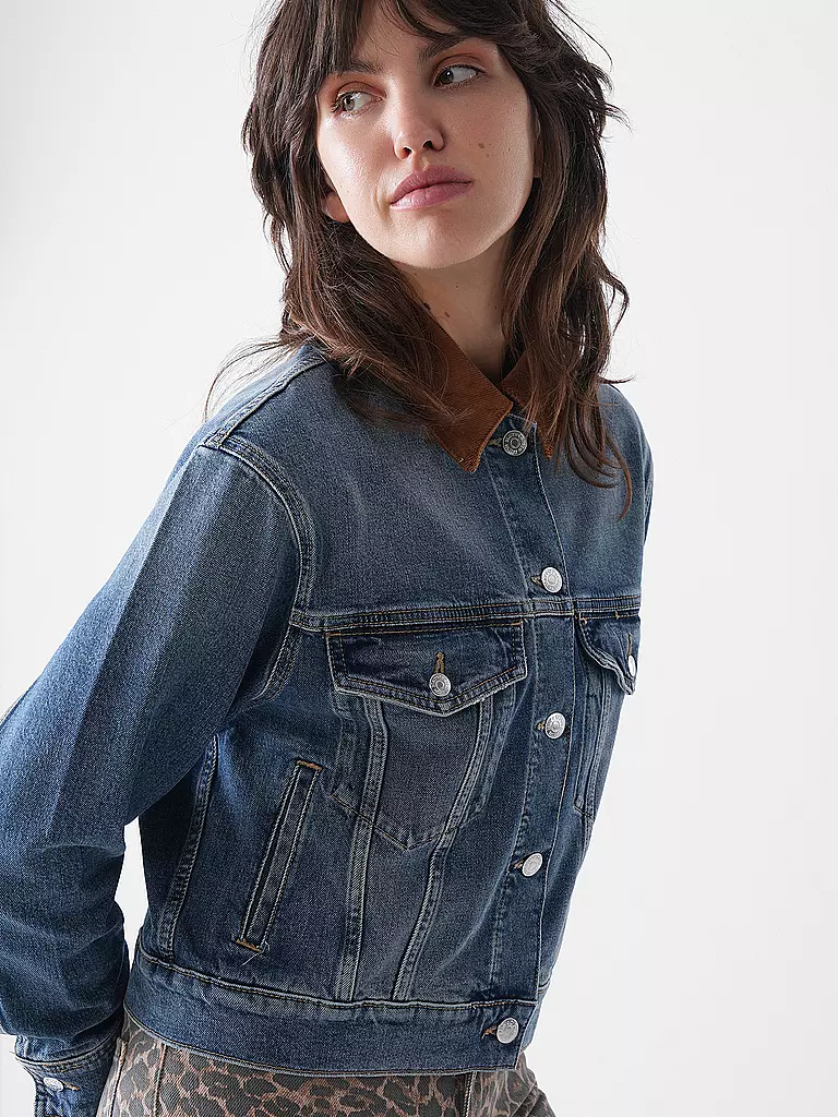 MARC O'POLO | Jeansjacke | blau