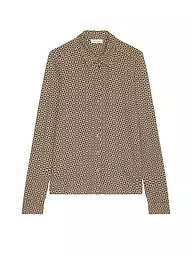 MARC O'POLO | Jerseybluse  | braun