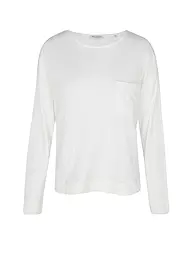 MARC O'POLO | Langarmshirt  | weiss