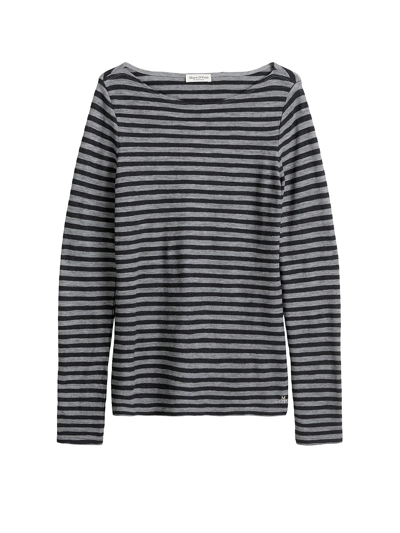 MARC O'POLO | Langarmshirt  | grau