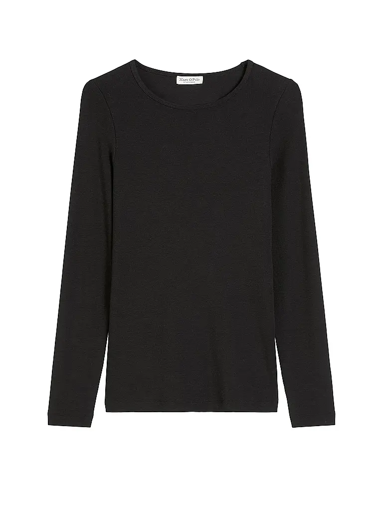 MARC O'POLO | Langarmshirt  | schwarz