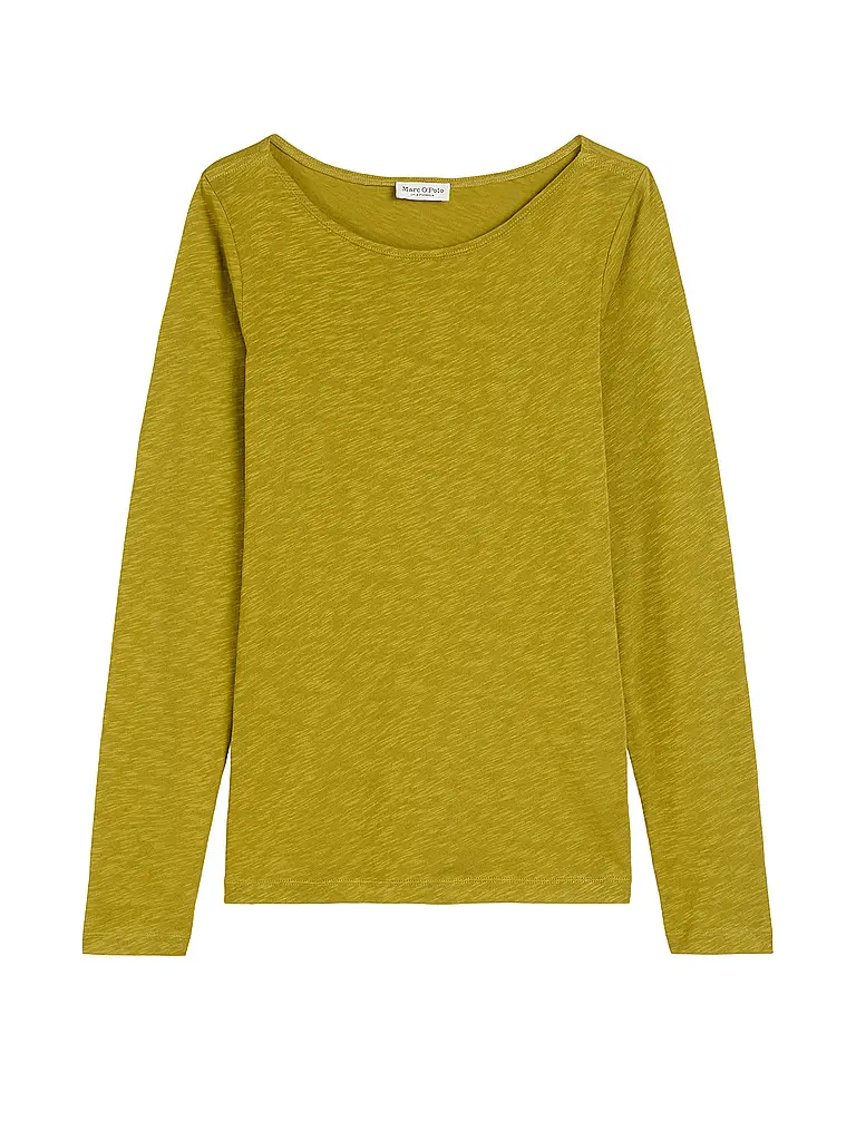 MARC O'POLO | Langarmshirt  | senf