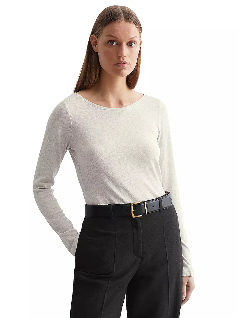 MARC O'POLO | Langarmshirt  | Beige