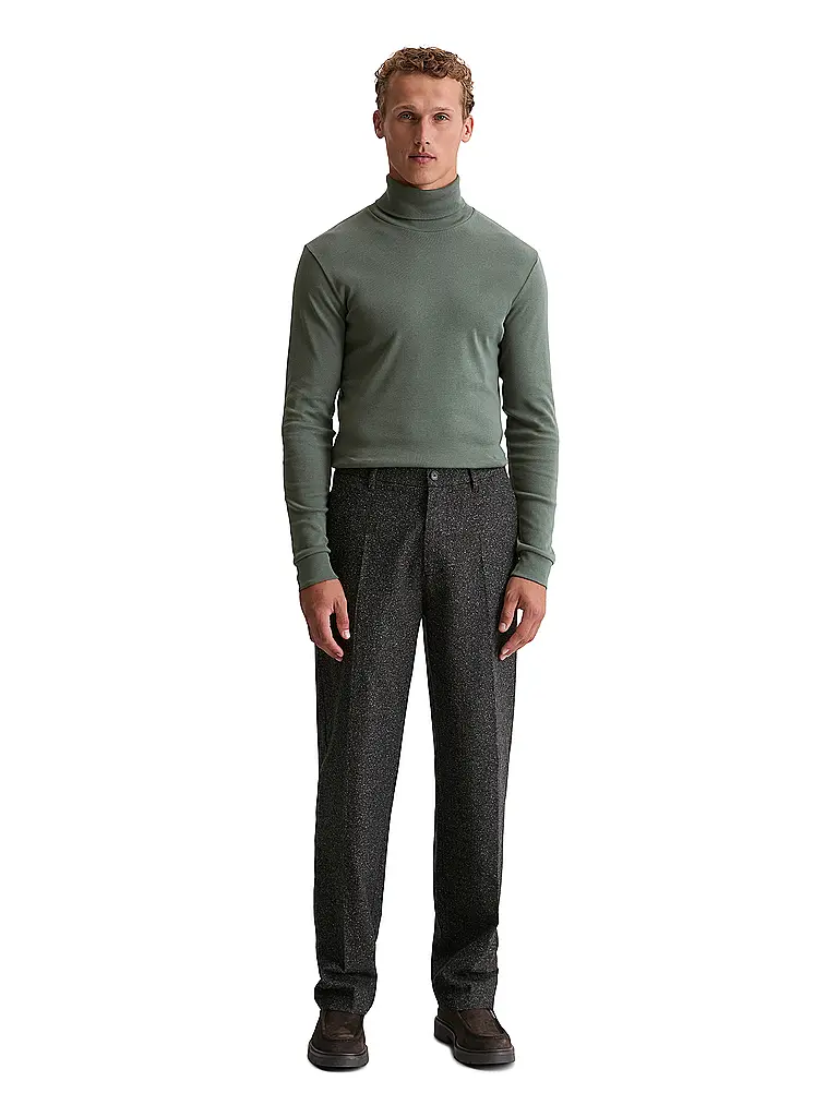 MARC O'POLO | Langarmshirt  | Dunkelgrün