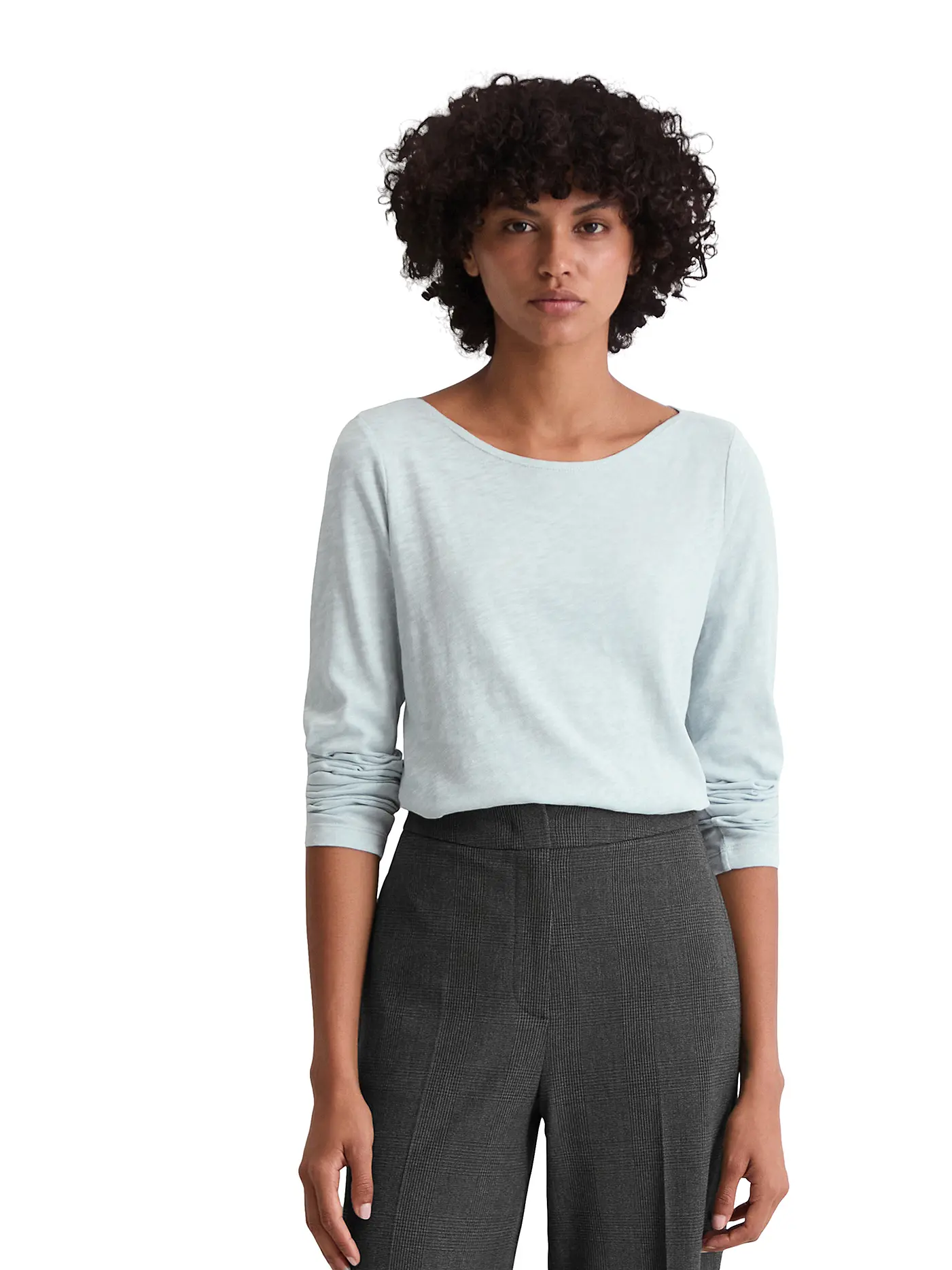 MARC O'POLO | Langarmshirt  | hellblau