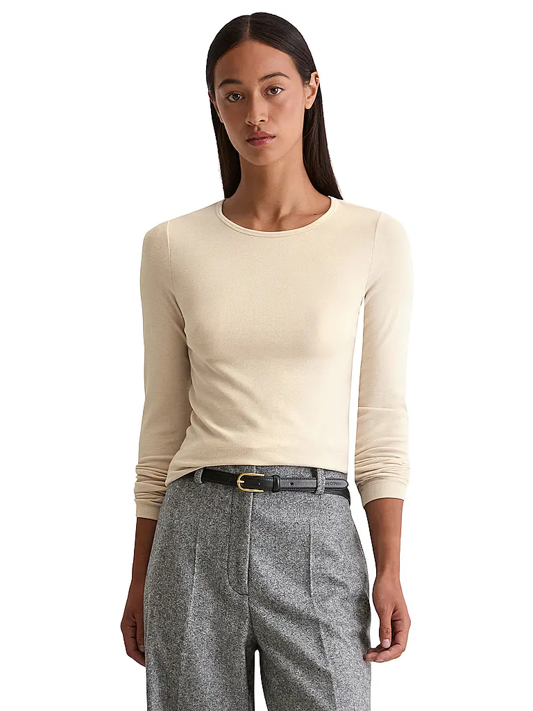 MARC O'POLO | Langarmshirt  | creme
