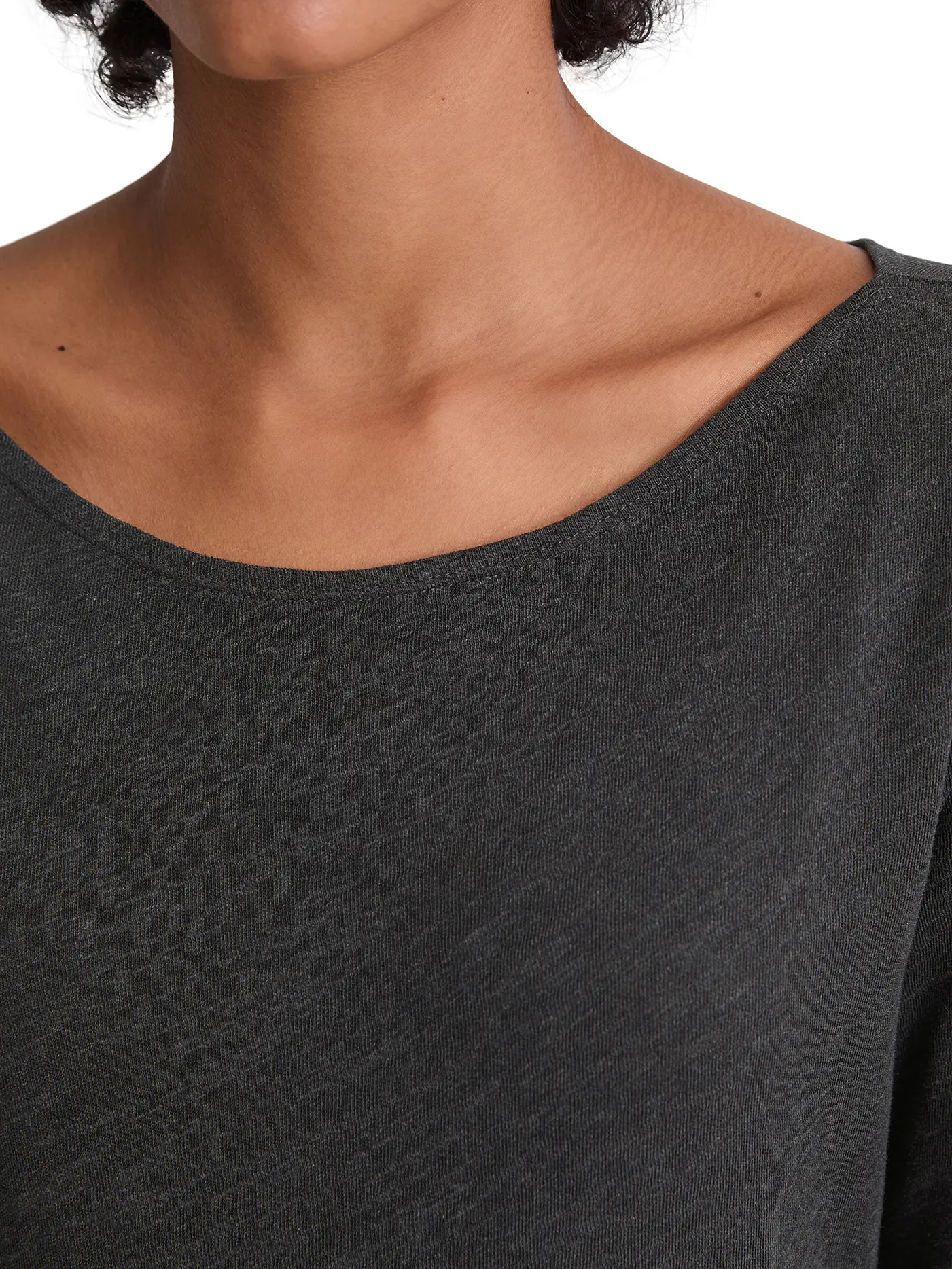 MARC O'POLO | Langarmshirt  | grau