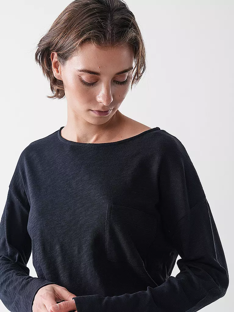 MARC O'POLO | Langarmshirt  | dunkelblau