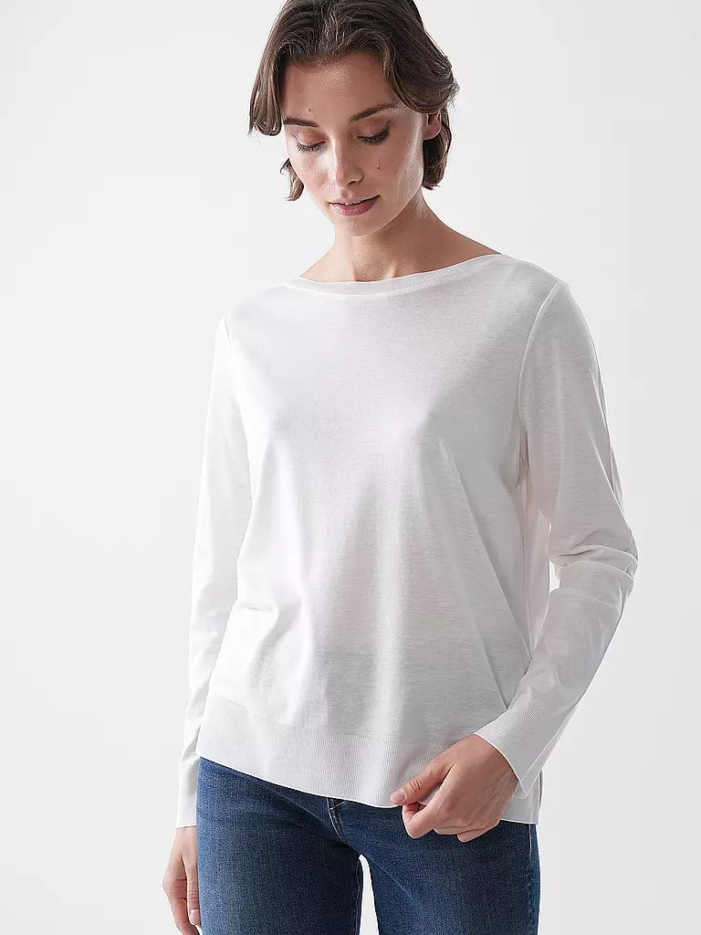 MARC O'POLO | Langarmshirt | hellbraun