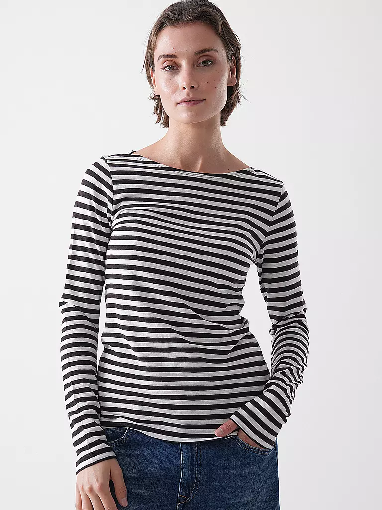 MARC O'POLO | Langarmshirt | dunkelrot