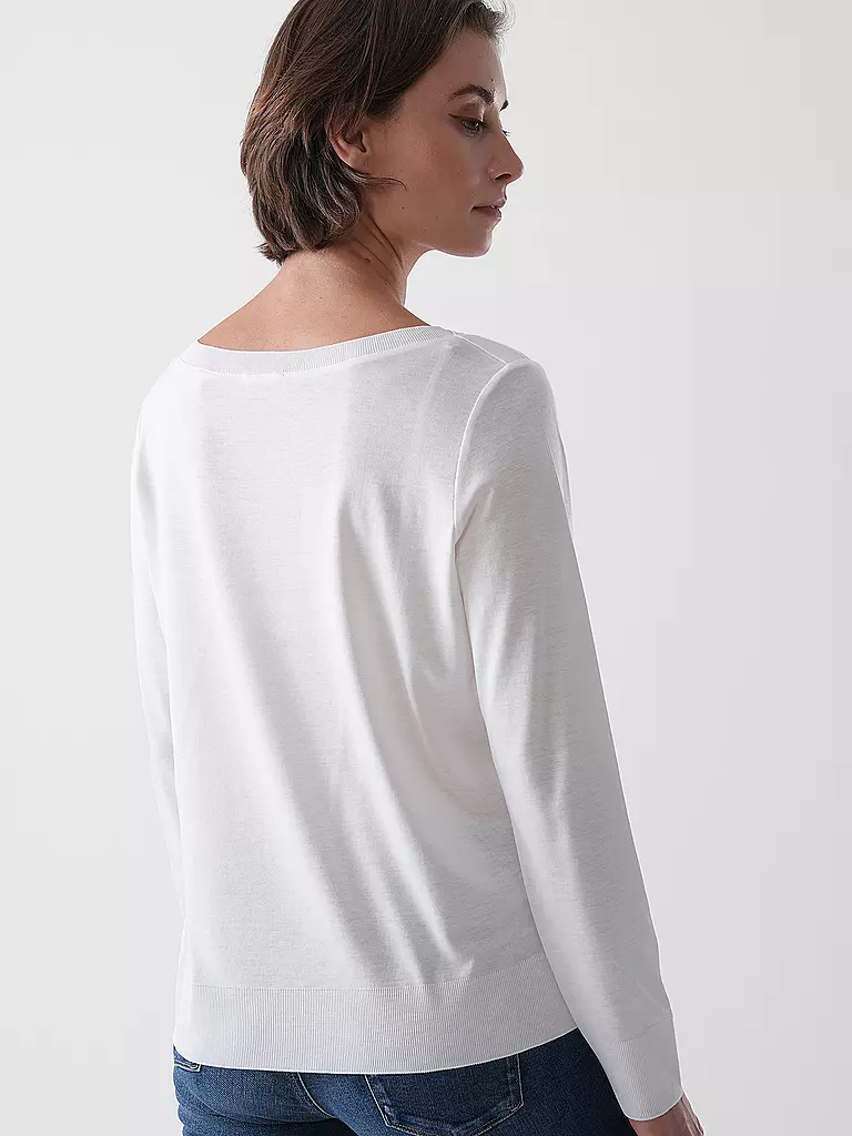 MARC O'POLO | Langarmshirt | hellbraun