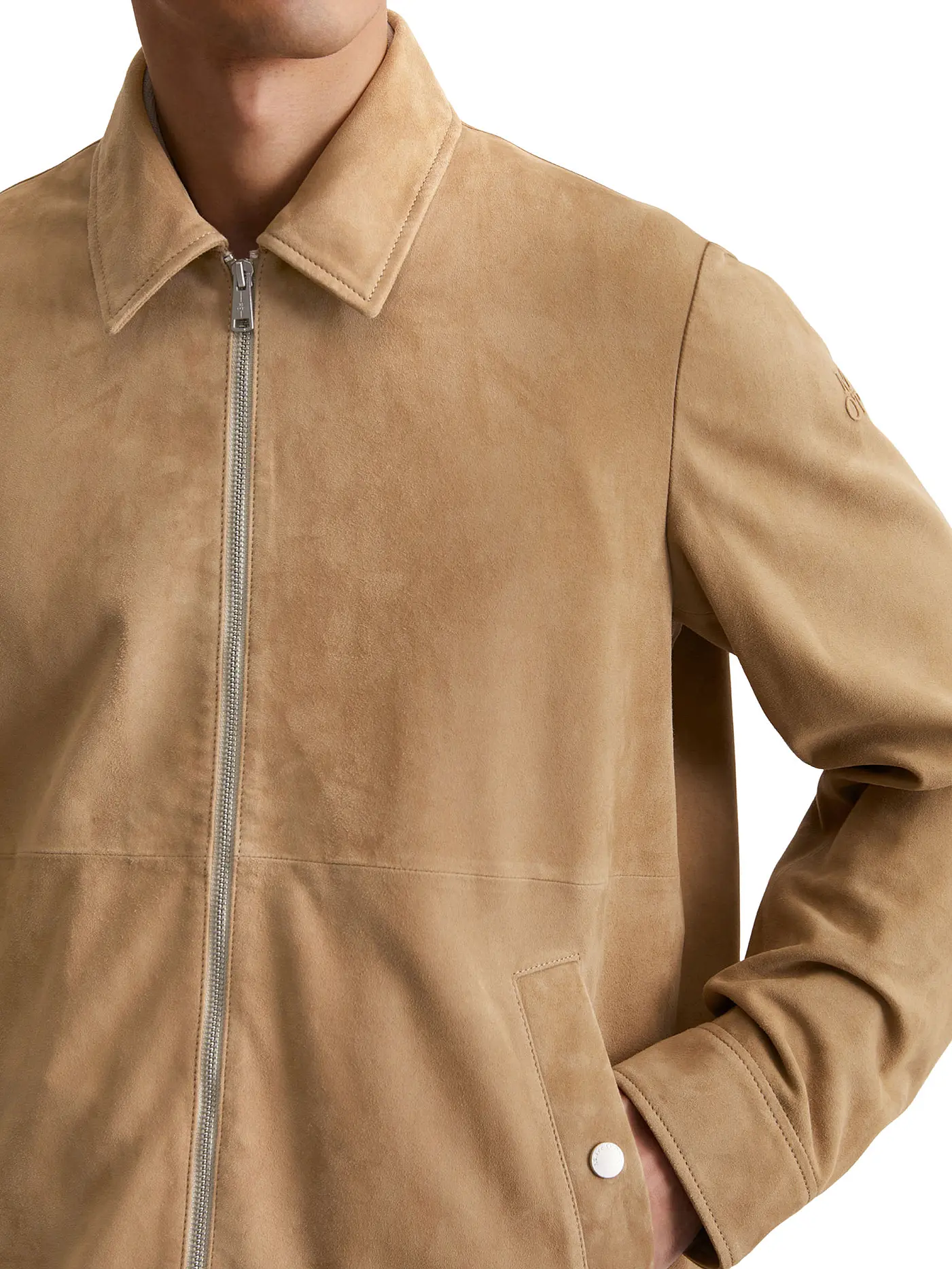 MARC O'POLO | Lederjacke | beige
