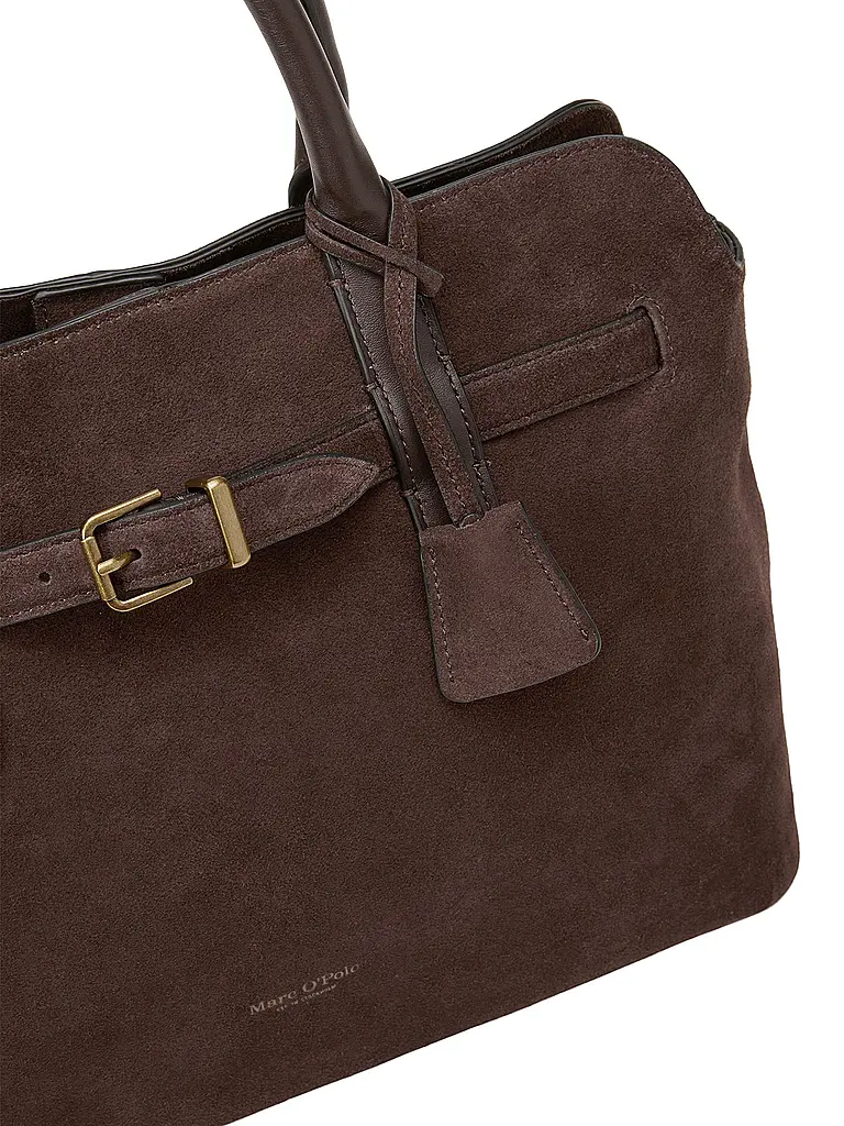 MARC O'POLO | Ledertasche - Shopper Medium | braun