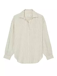 MARC O'POLO | Leinenbluse  | beige