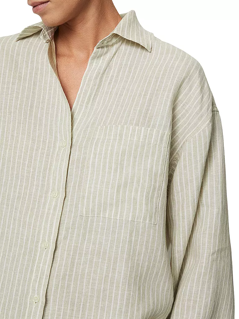MARC O'POLO | Leinenbluse | beige