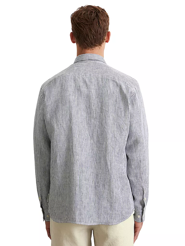 MARC O'POLO | Leinenhemd Regular Fit | blau