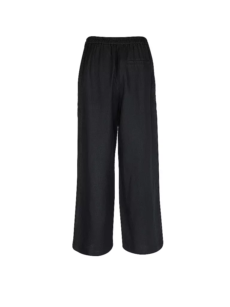 MARC O'POLO | Leinenhose Jogging Fit | dunkelblau