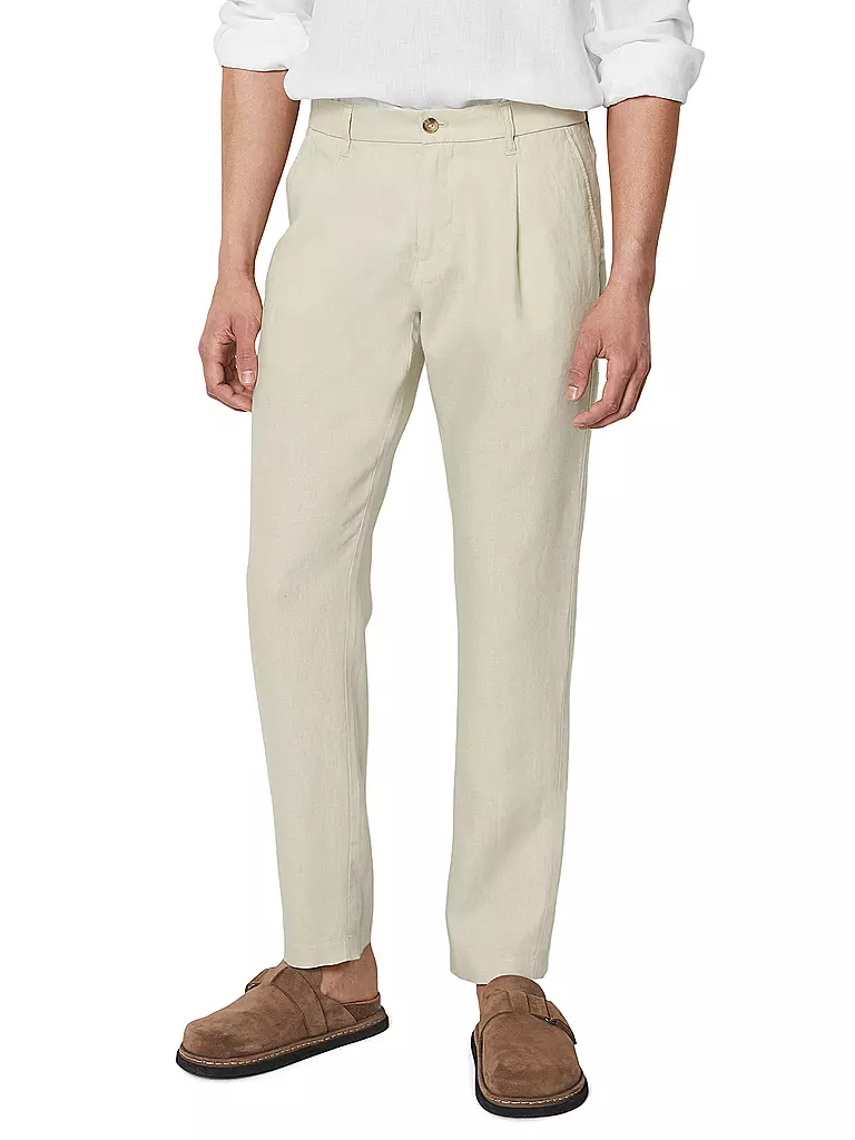 MARC O'POLO | Leinenhose OSBY | Creme