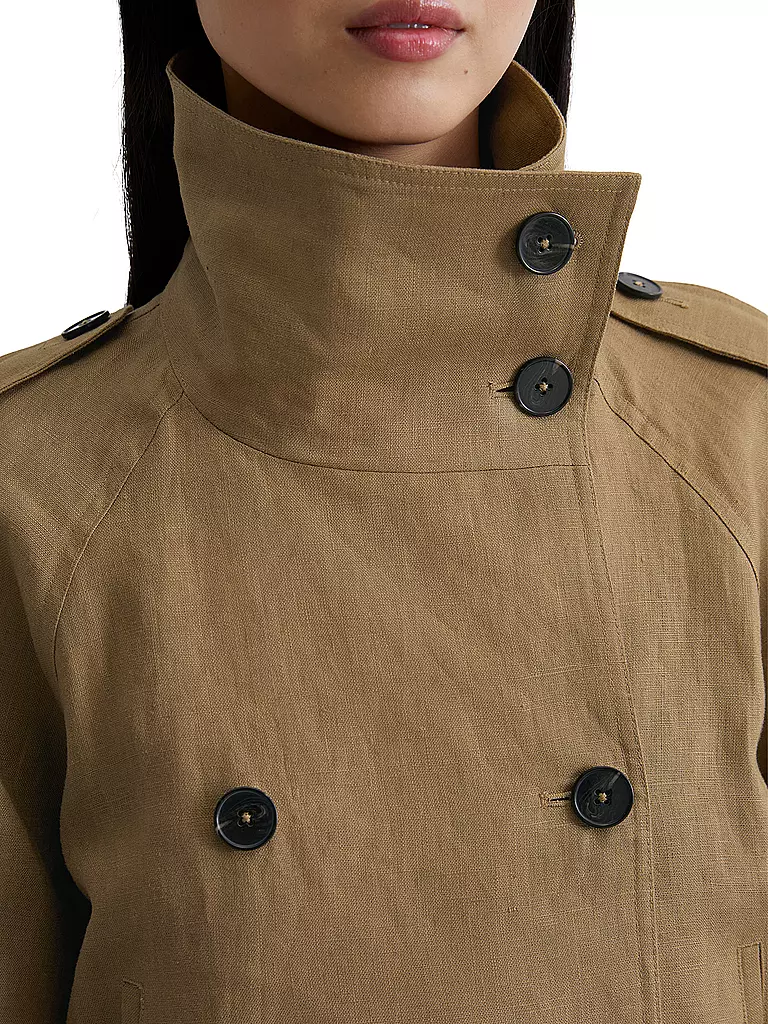 MARC O'POLO | Leinenjacke | braun