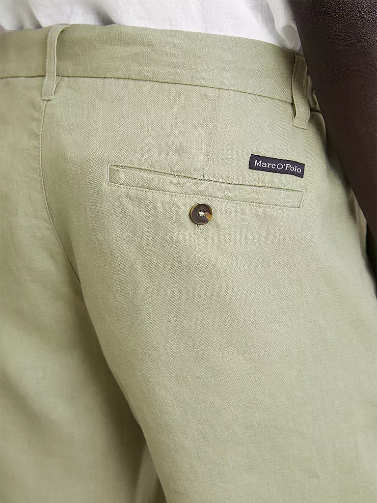 MARC O'POLO | Leinenshorts RESO | blau