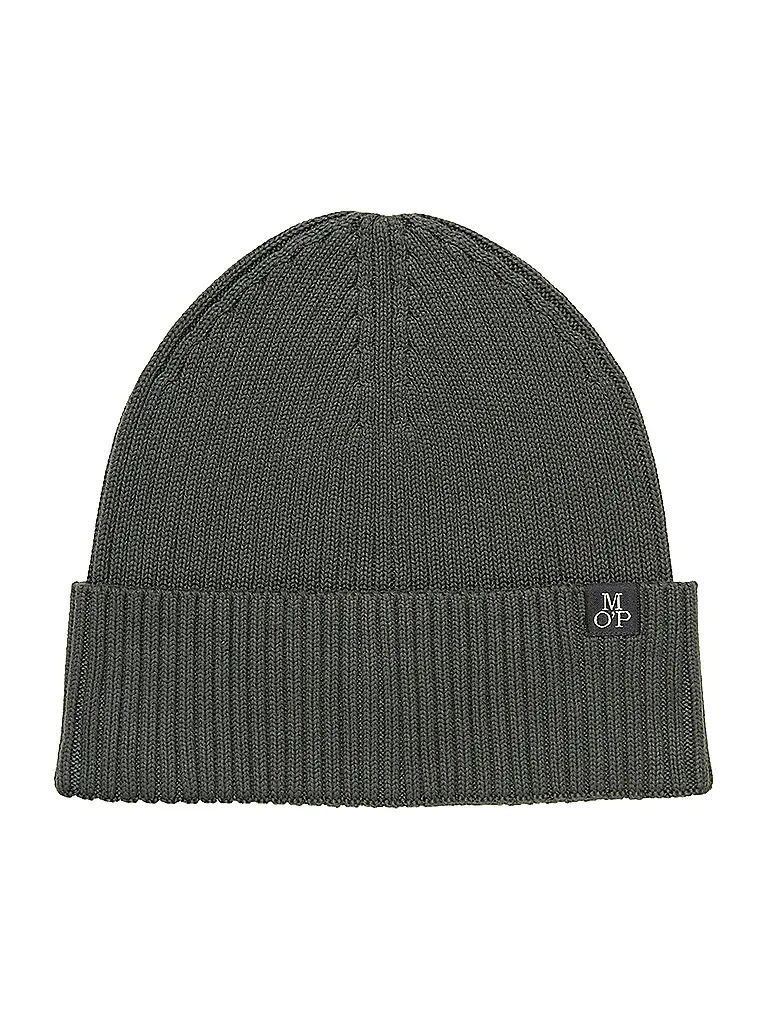 MARC O'POLO | Mütze - Haube  | dunkelgrün