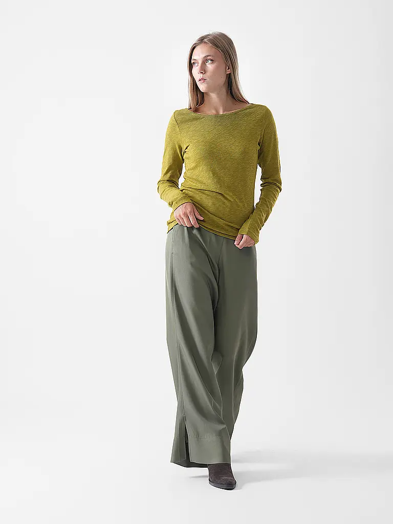 MARC O'POLO | Marlenehose  | olive