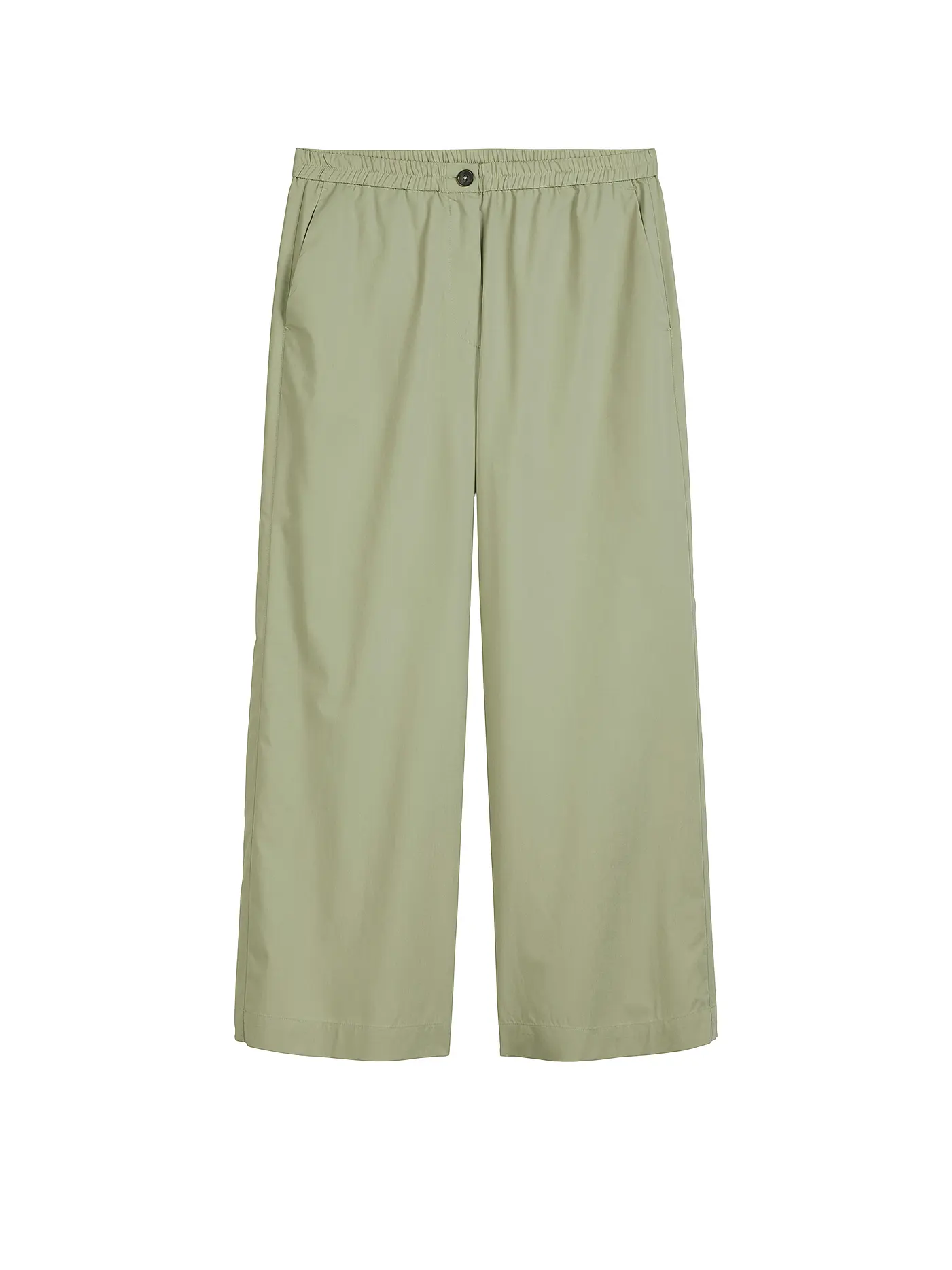 MARC O'POLO | Marlenehose WOVEN PANTS | hellgrün