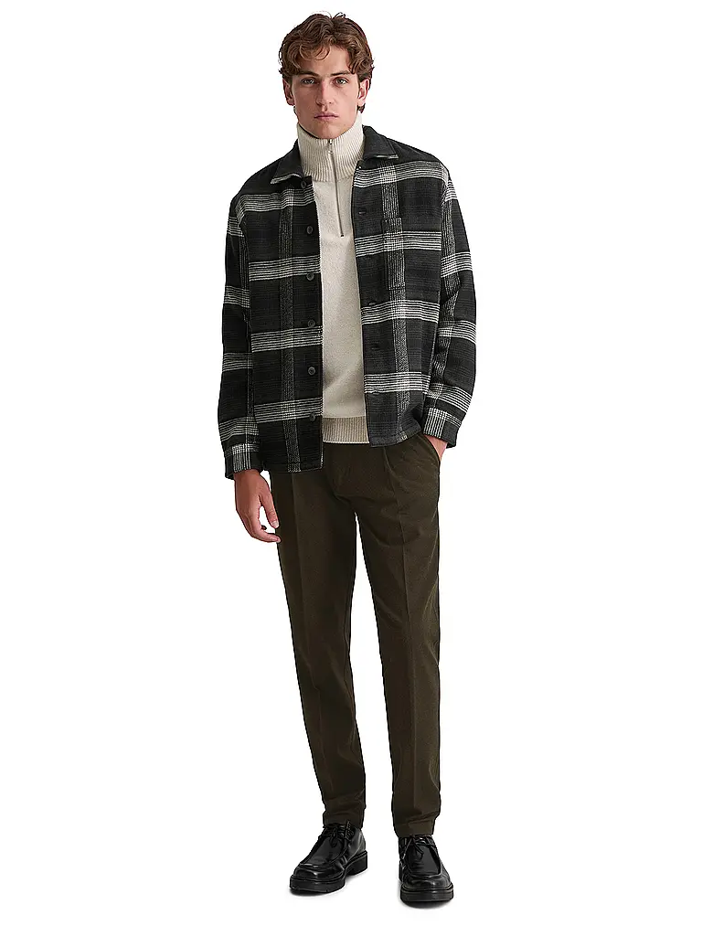 MARC O'POLO | Overshirt  | schwarz
