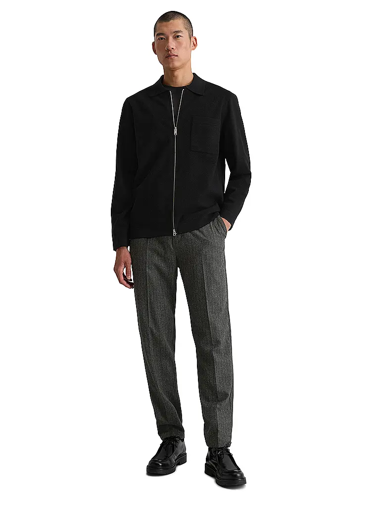 MARC O'POLO | Overshirt  | schwarz