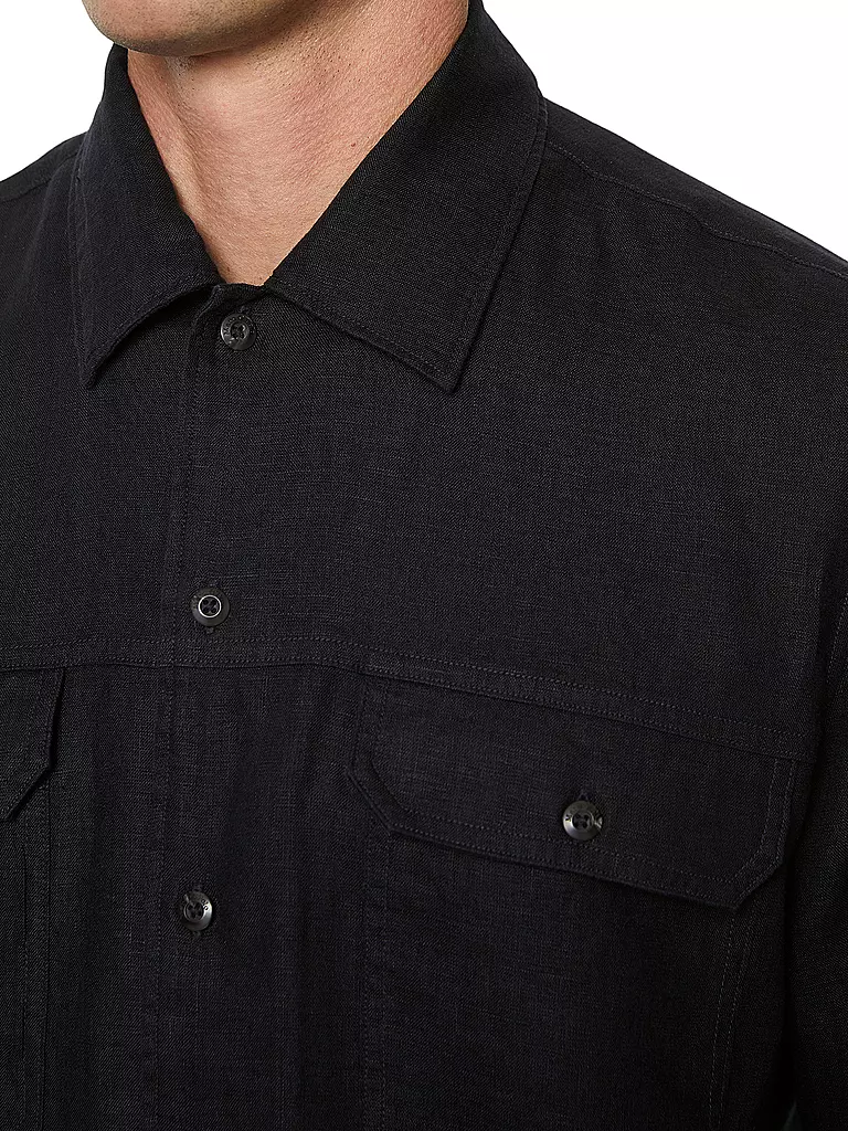 MARC O'POLO | Overshirt | schwarz