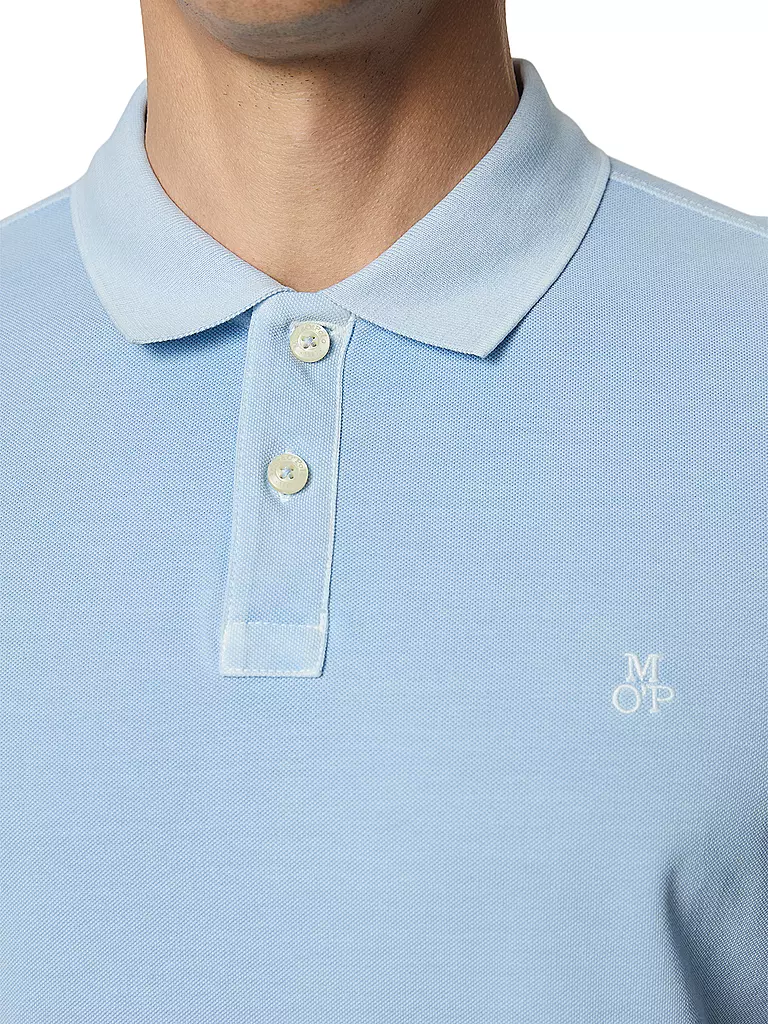 MARC O'POLO | Poloshirt Regular Fit | Hellblau