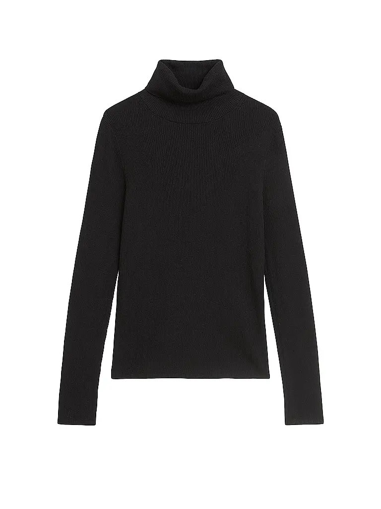 MARC O'POLO | Rollkragenpullover  | schwarz