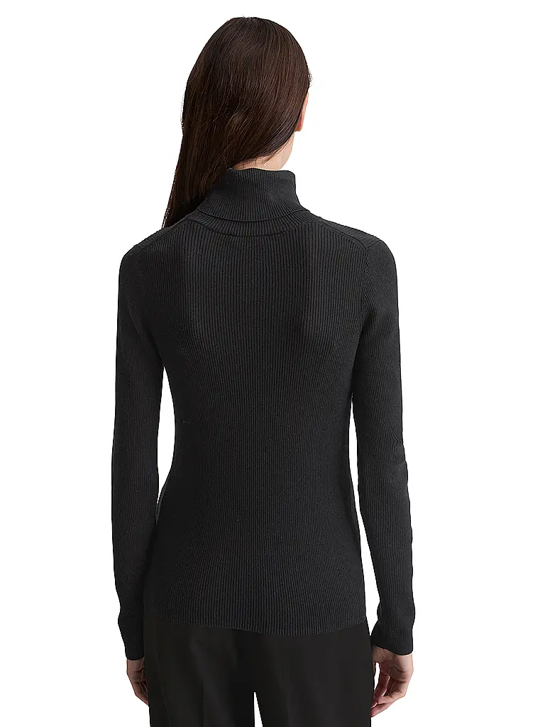 MARC O'POLO | Rollkragenpullover  | schwarz