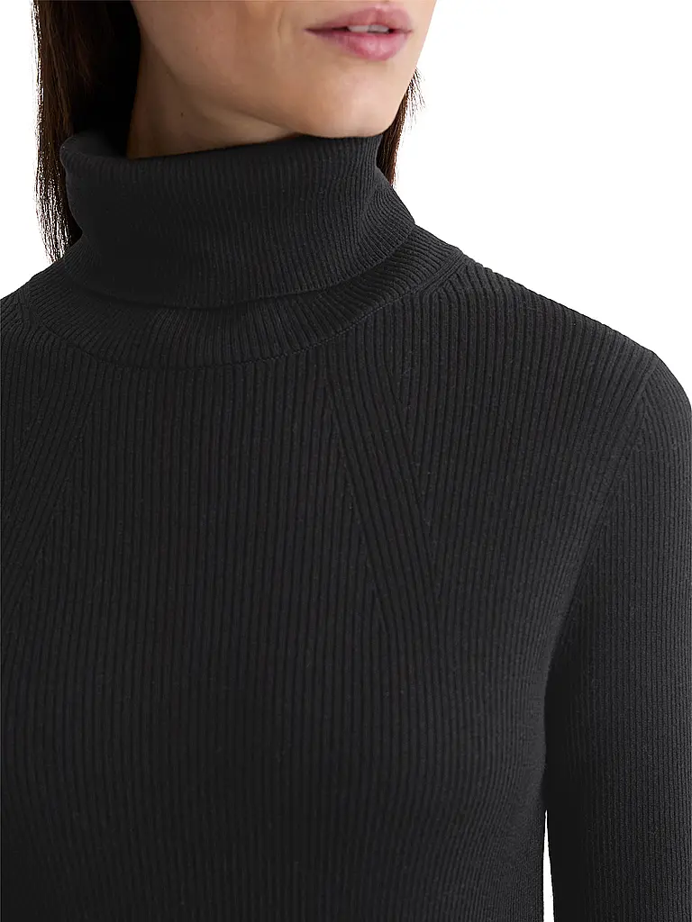MARC O'POLO | Rollkragenpullover  | schwarz