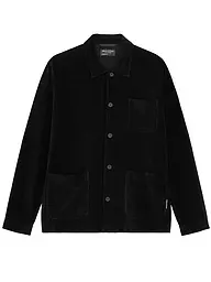 MARC O'POLO | Samtjacke  | Schwarz